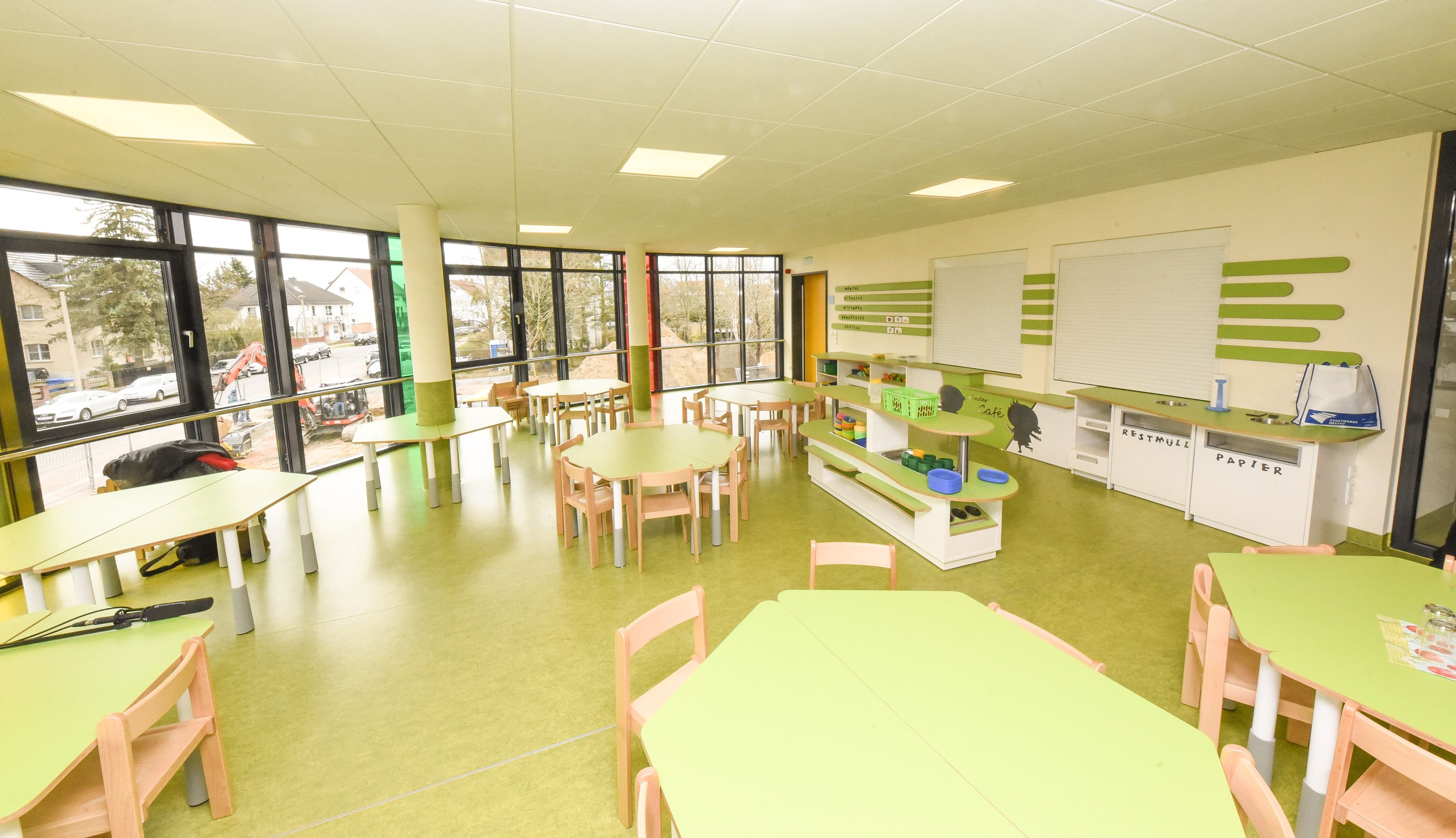 Kita-Neubau in der Essener Straße in Dessau ist fertig - Kinder sind