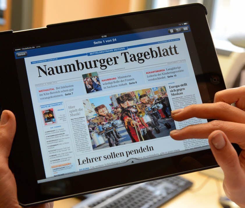 Tageblatt/MZ gibt es jetzt auch für das iPad.