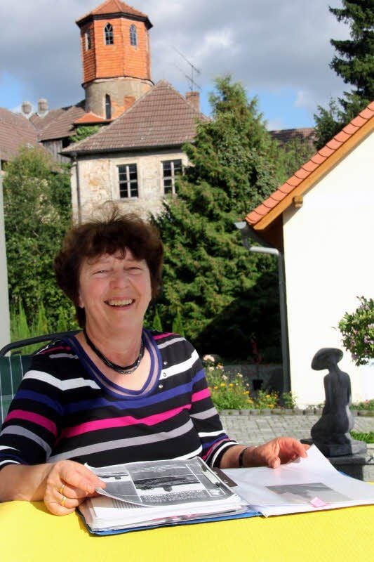 Gertrud Wittwer kennt sich im Dorf bestens aus.