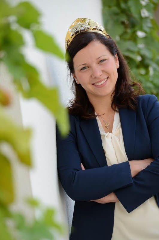 Carolin Rößler ist die neue Thüringer Weinprinzessin.