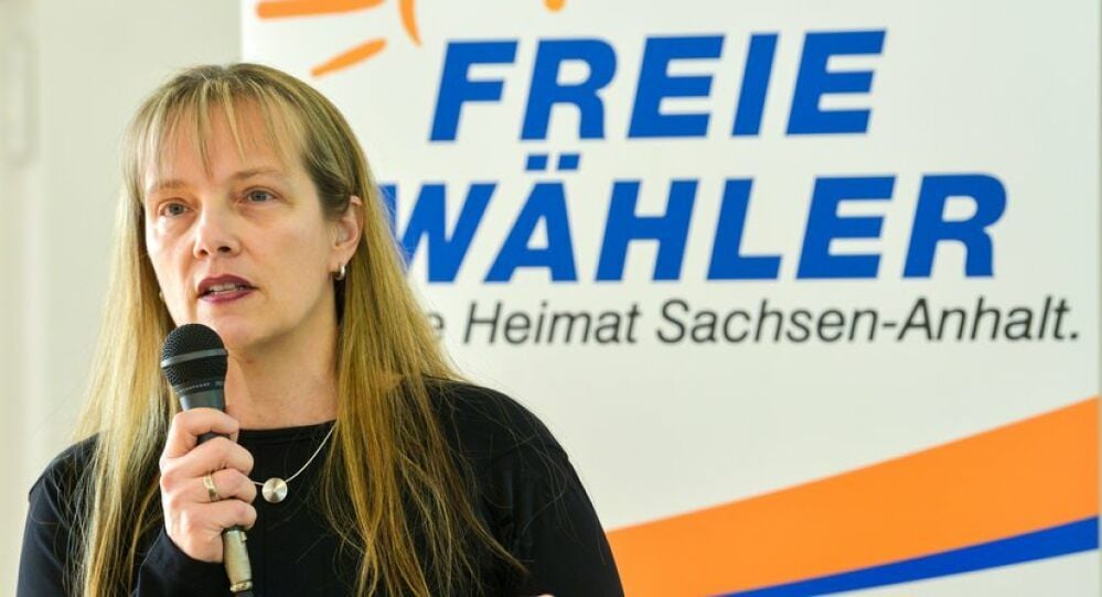 Andrea Menke führt die Freien Wähler in Sachsen-Anhalt.