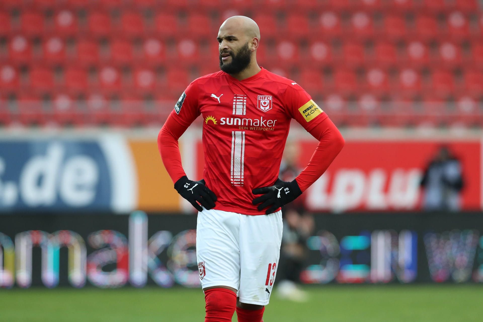 HFC-Torjäger Boyd fehlt beim Duell gegen Mannheim.