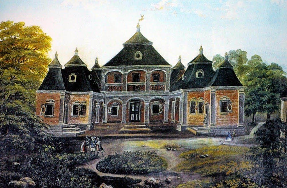 Eine höfische Jagdanlage in der Alten Göhle zwischen Pödelist und Freyburg: das Schloss Klein-Friedenthal.