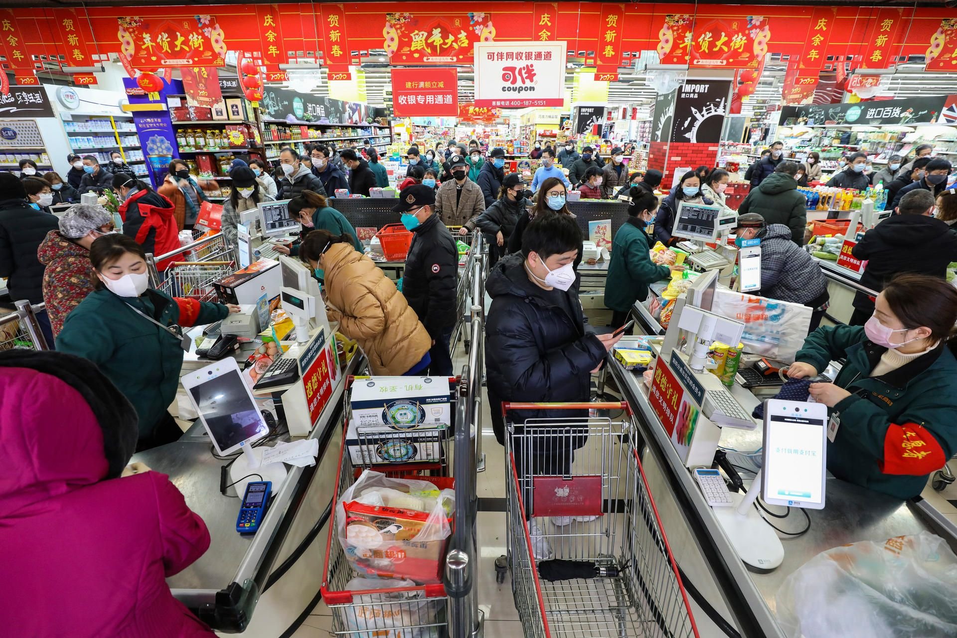 China hat sich rasant von dem Virus erholt.