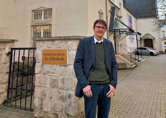Johannes Zülicke ist der katholische Pfarrer in Weißenfels.
