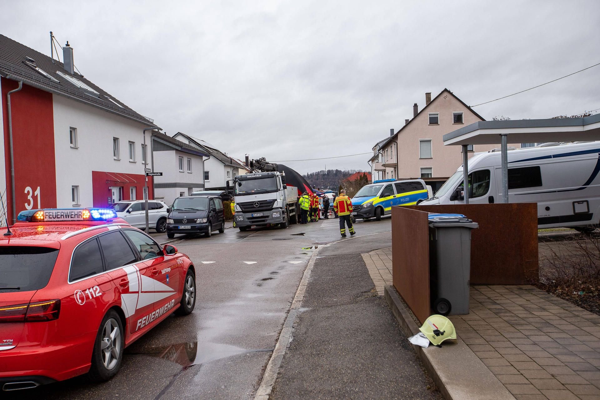 In Pfullingen ist es zu einem tödlichen Unfall gekommen.