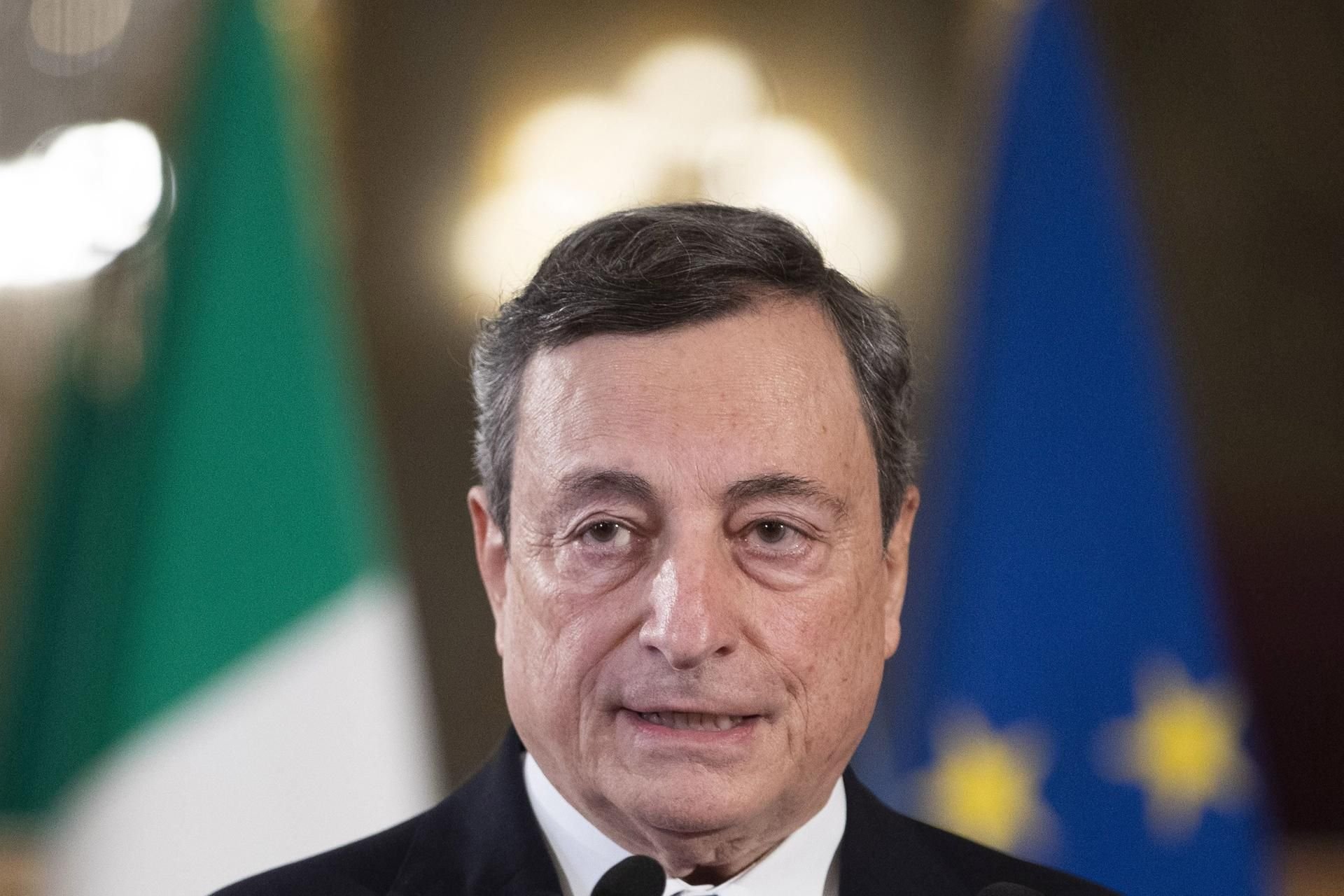 Der frühere Chef der Europäischen Zentralbank (EZB), Mario Draghi, soll Italiens Regierung aus der Krise führen.