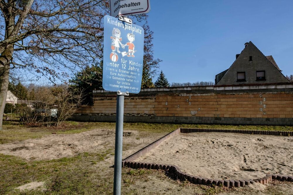 Der Spielplatz am Möhlauer Hort. Hier musste ein Spielgerät abgebaut werden, das nun ersetzt werden könnte.