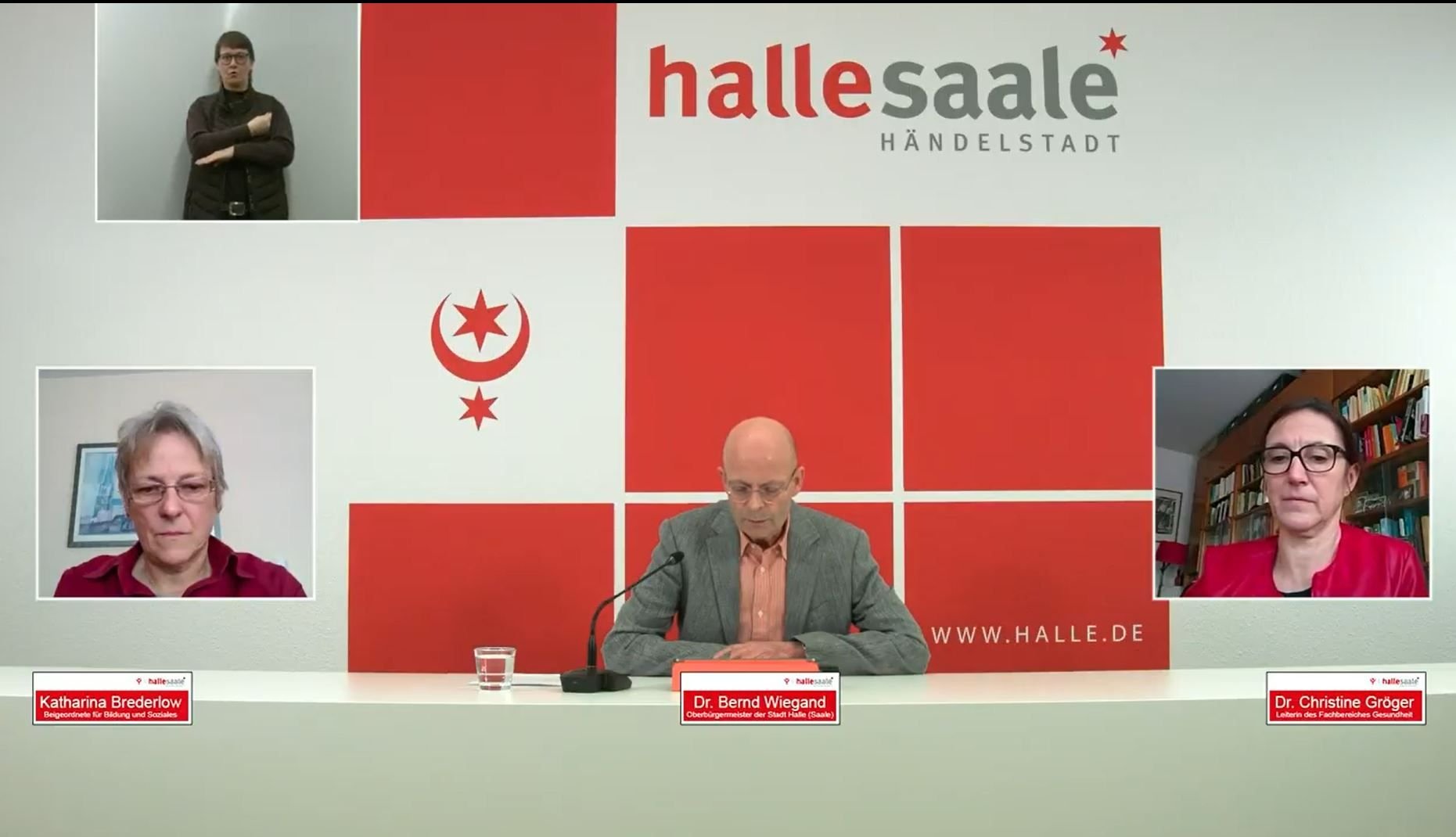 Pressekonferenz zur Corona-Lage am Dienstag, 9. Februar 2021.