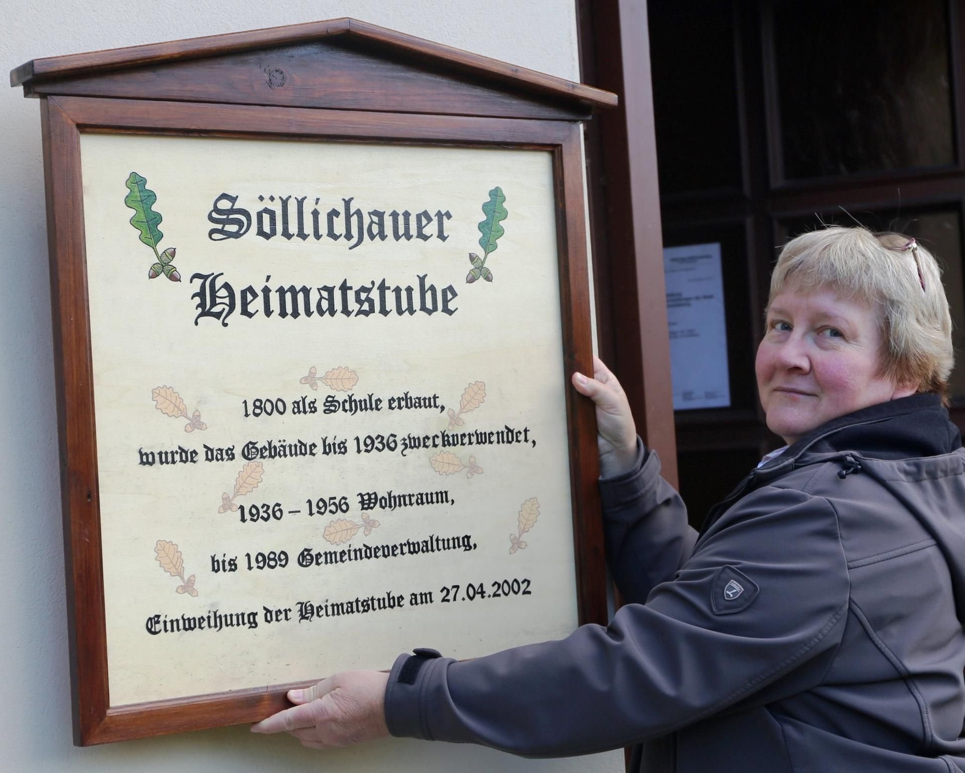 Die Heimatstube wird seit 2002 von Petra Kristin geleitet.