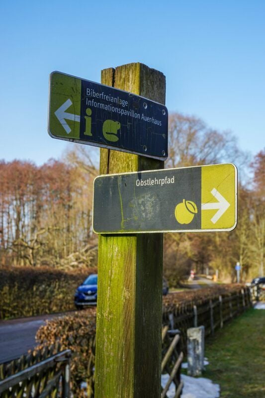 Radfahrer sollen vom heutigen Mittwoch an im Umfeld des Kapenschlösschens umgeleitet werden. Die Wege sind witterungsbedingt schwierig.