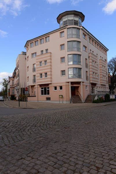 Geht in den Winterschlaf: das Hotel „Stadt Naumburg“.