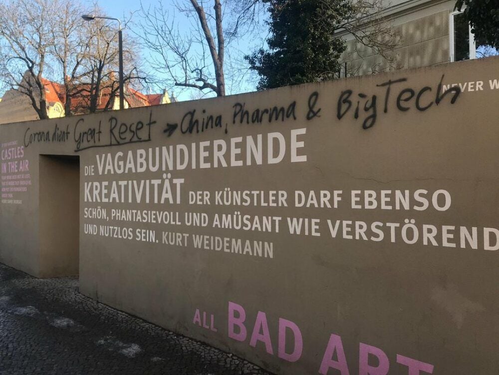 Graffiti am Neuwerk