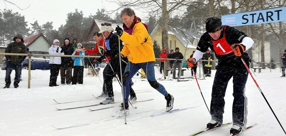 Biathlon hat in der Dübener Heide schon eine Tradition.