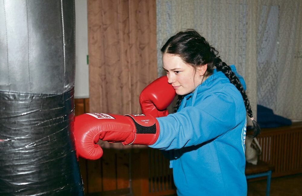 Lara Marquardt vom Boxclub Hettstedt würde liebend gern endlich wieder richtig trainieren und Kämpfe bestreiten.