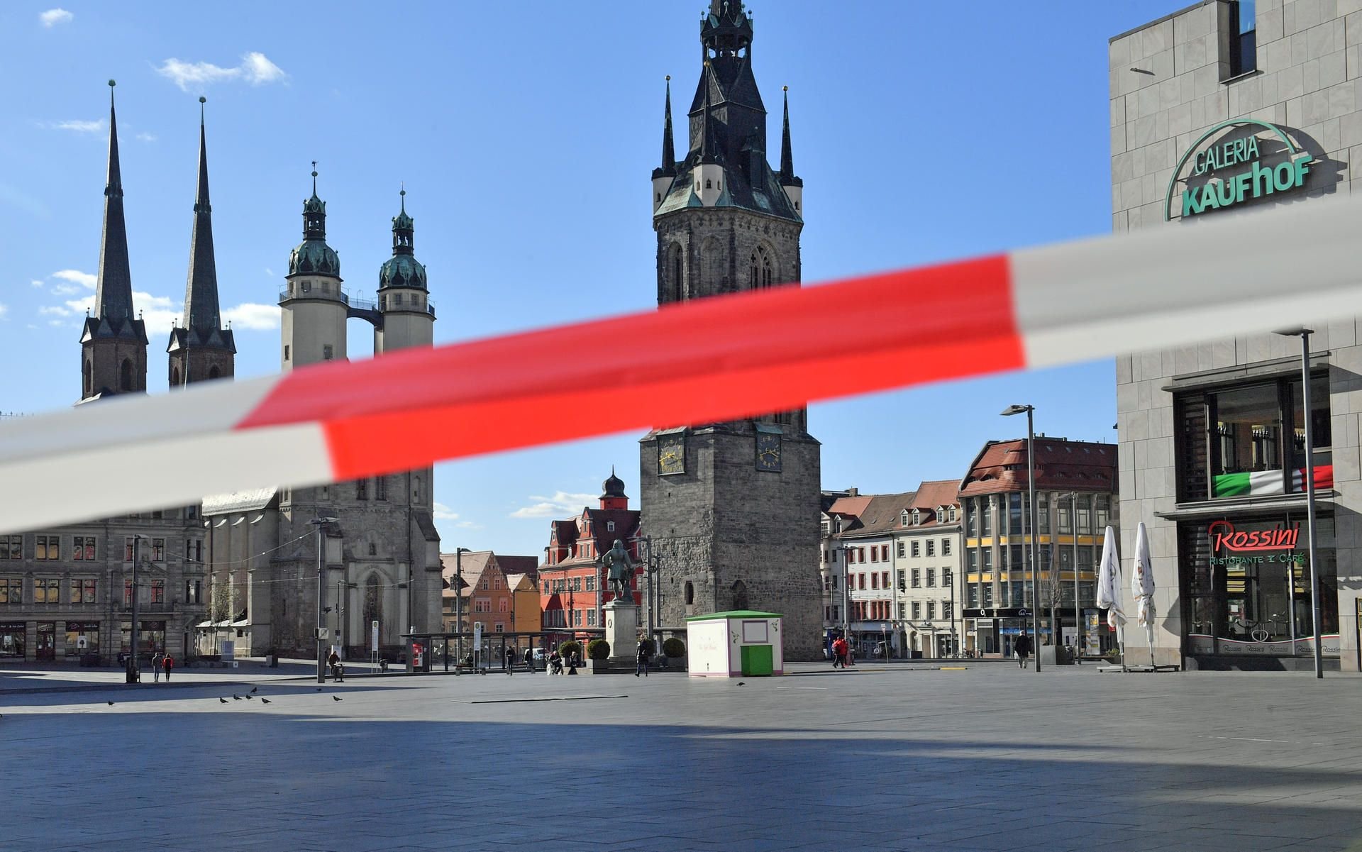 Im März 2020 hat die Stadt Halle den Katastrophenfall ausgerufen.