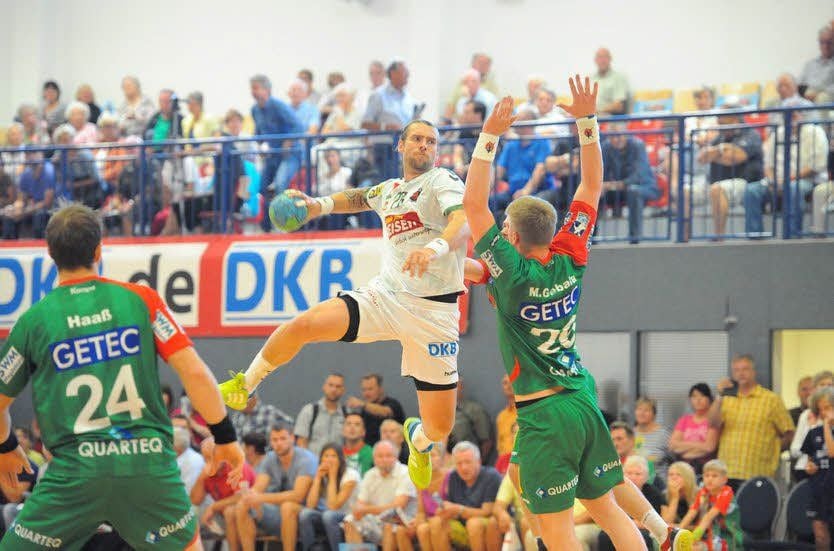 Auf das Testspiel zwischen den Bundesligisten Füchse Berlin und SC Magdeburg am 18. August im Euroville können sich die Handballfans schon freuen.