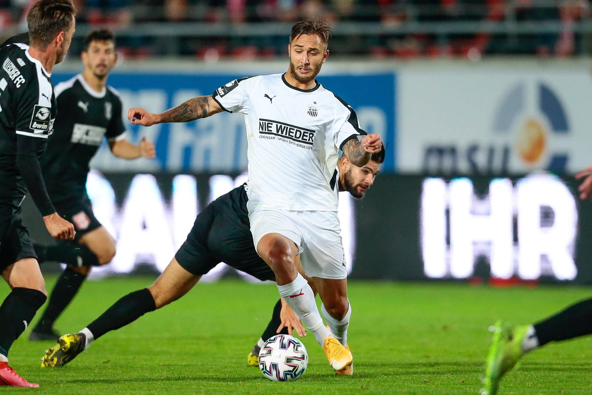 Beim 2:0 für Zwickau im Hinspiel spielte Felix Drinkuth stark gegen seinen Ex-Klub.