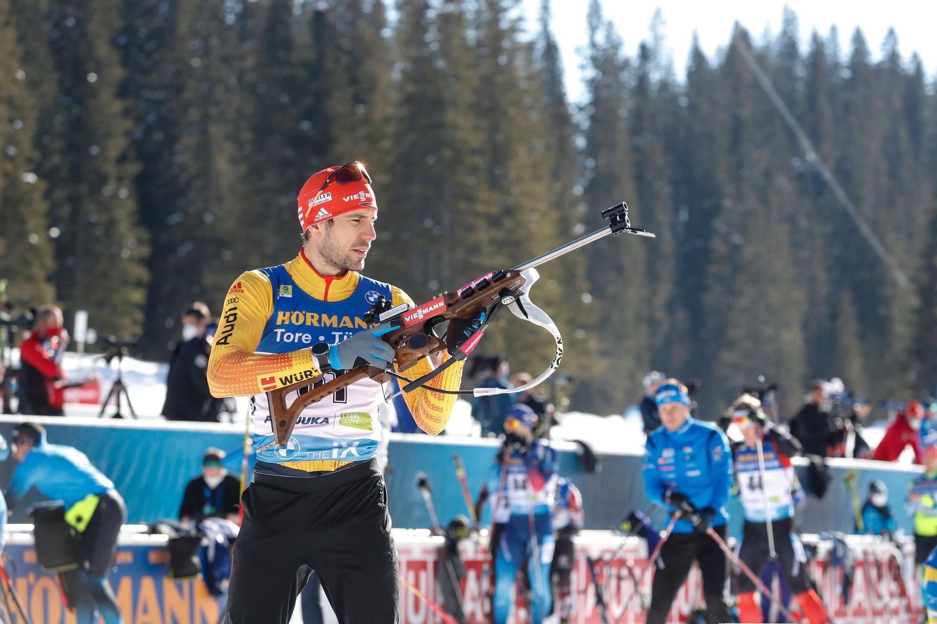 Arnd Peiffer hat am Mittwoch in Pokljuka WM-Silber für Deutschland geholt.