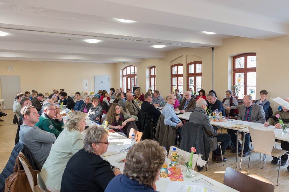 Die Synode des Kirchenkreises Naumburg-Zeitz tagt in der evangelischen Domschule „St. Martin“ in Naumburg.