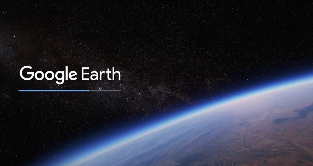Google Earth zeigt 37 Jahre Klimawandel.