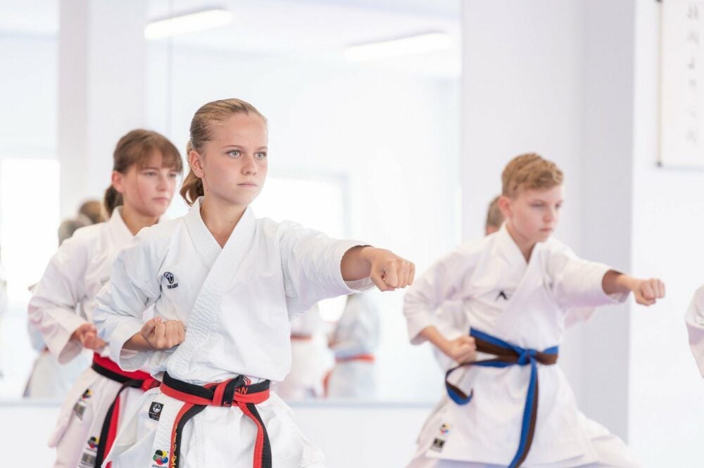 Lisa Köchig (vorn) ist Sportlerin des Jahres im Harzkreis geworden.
