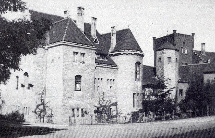 Das alte Rittergut Kreipitzsch, Sitz der von Schönbergs.