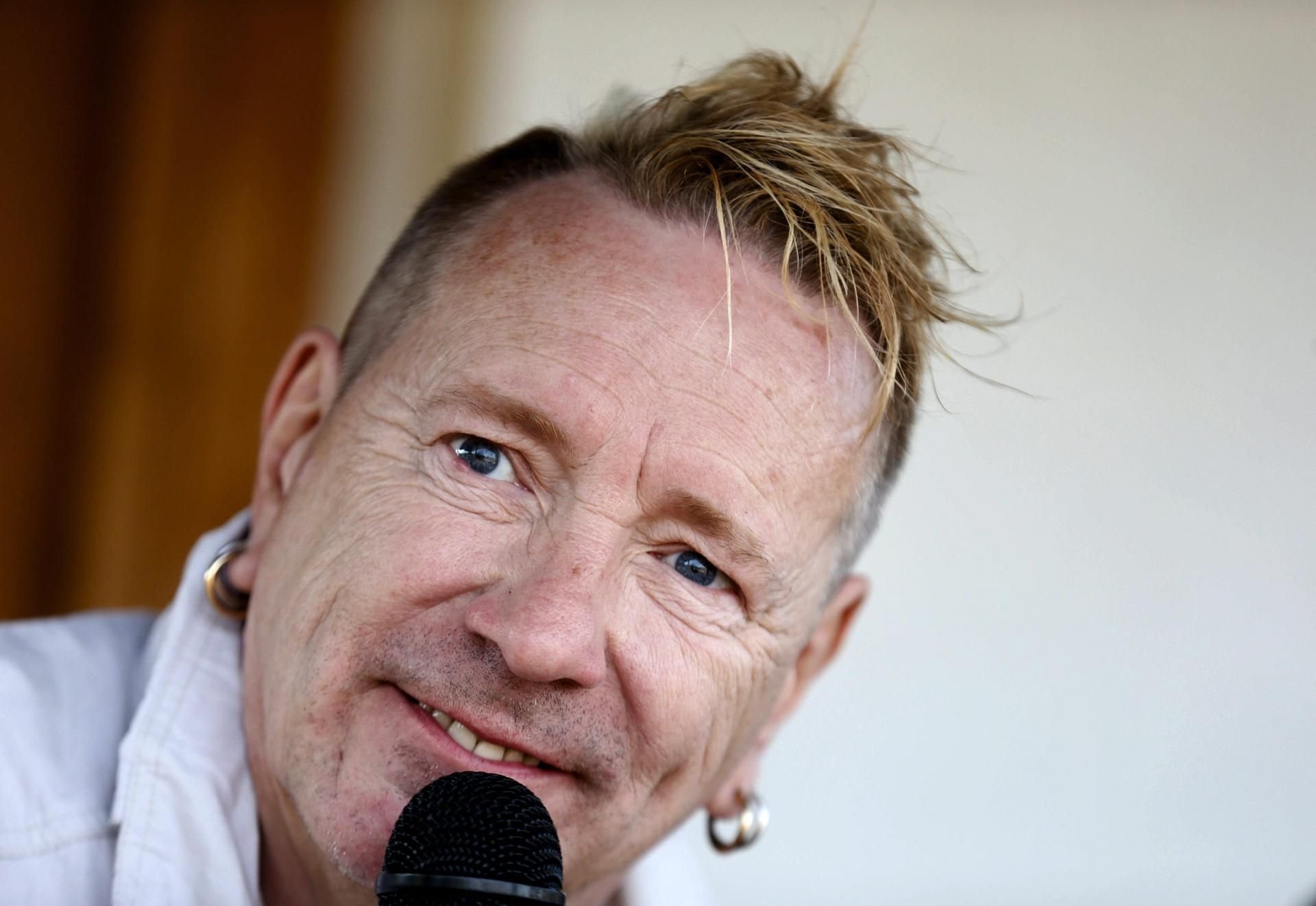 Der ehemalige Sex-Pistols-Frontmann Johnny Rotten