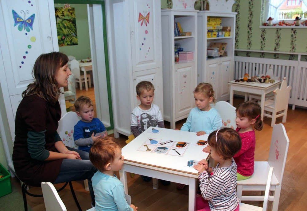 Fein, aber zu klein aus Sicht der Betreiber: Blick in die private Freyburger Kindertagesstätte „Die kleinen Rebläuse“.