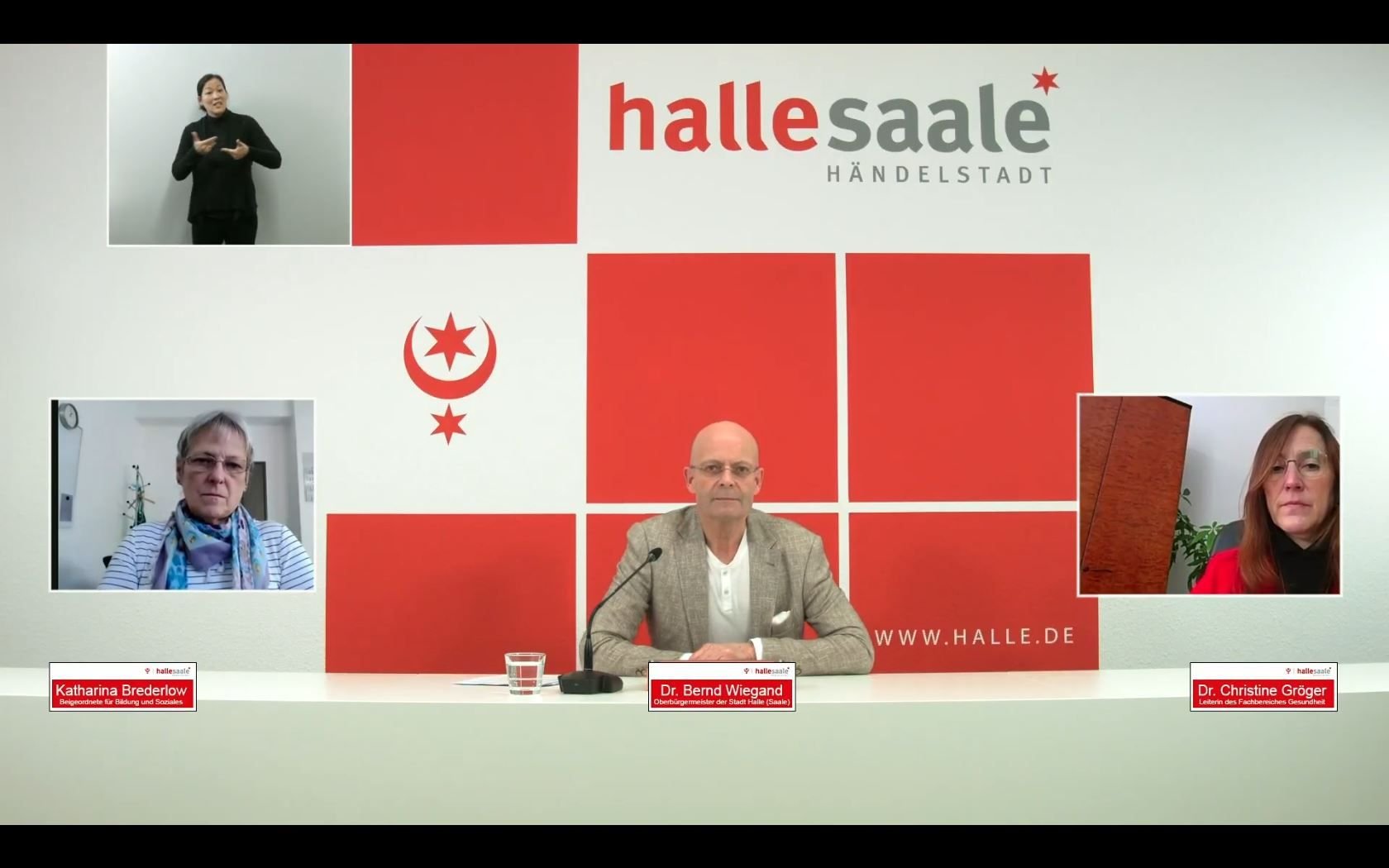 Video-Pressekonferenz vom 27. Januar 2021