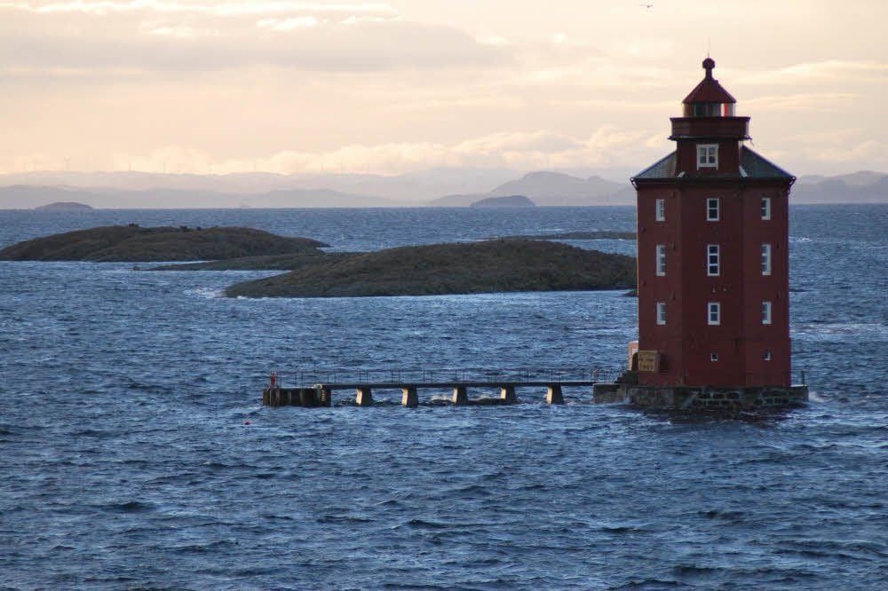 Agdenes Leuchtturm - einer der schönsten Leuchttürme Norwegens.