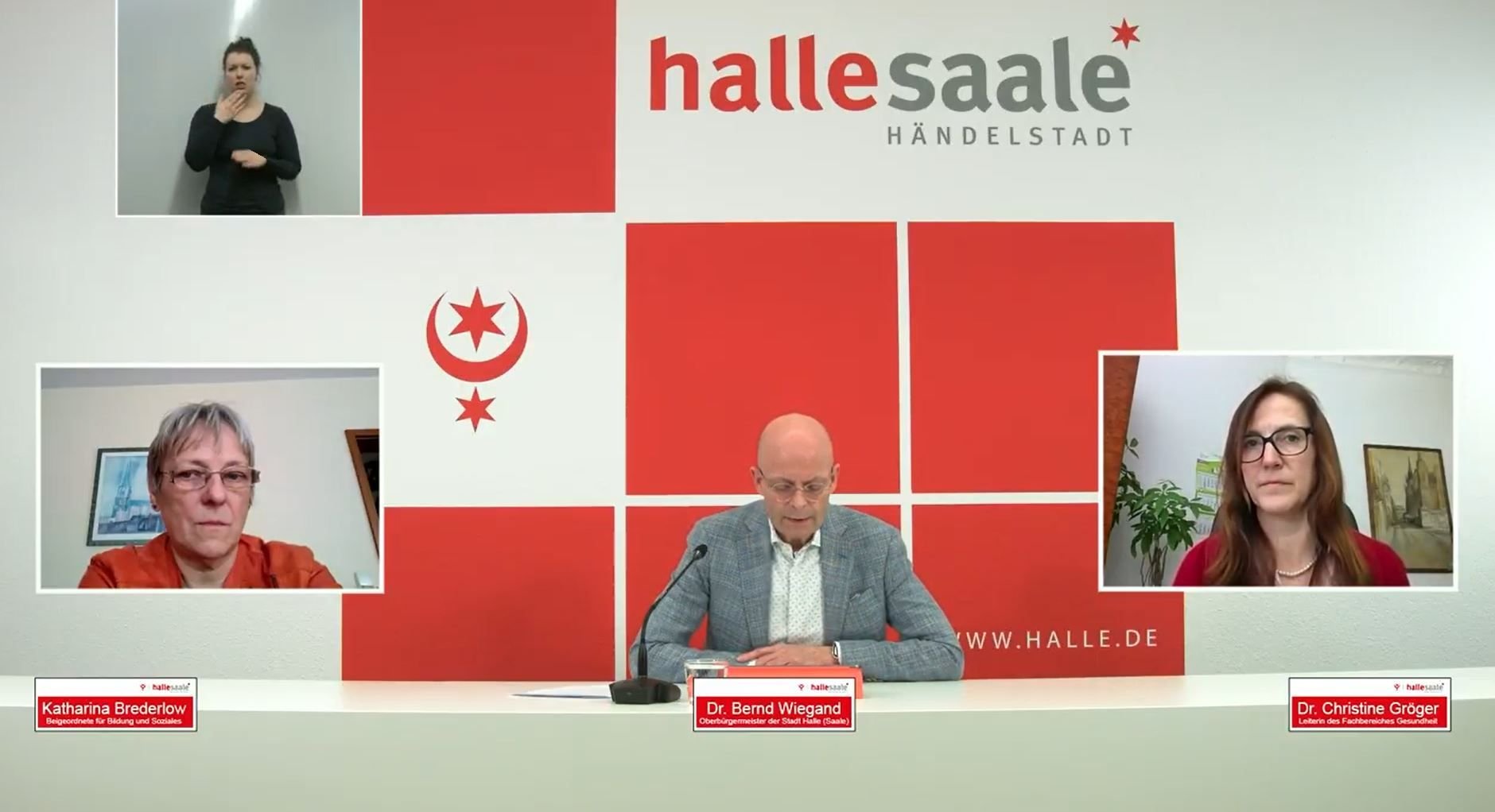 Pressekonferenz am Mittwoch, 10. Februar 2021.