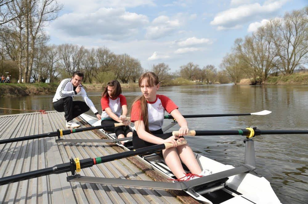 Konstantin Winkler, Sophie und Annika Burghardt (v.l.) starten auch in die Saison.