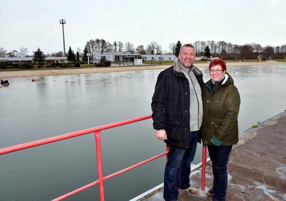 Lutz und Kerstin Büttner haben am 1. Januar das Waldbad übernommen und seitdem schon einiges bewegt.