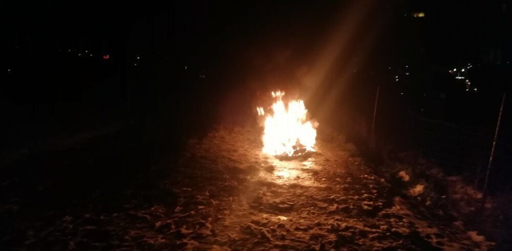 In Freyburg sorgen derzeit Brände für Unruhe. Bei Vorfällen am 9. und 31. Januar gingen jeweils Reifen in Flammen auf.