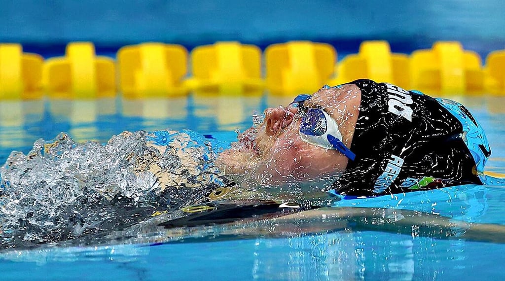 Laura Riedemann ist die stärkste deutsche Rückenschwimmerin.