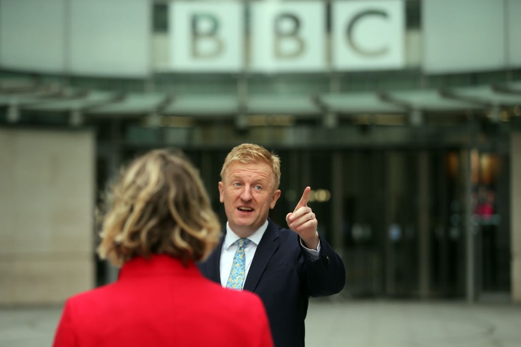 Minister Oliver Dowden ist Großbritannien für den Sport zuständig.