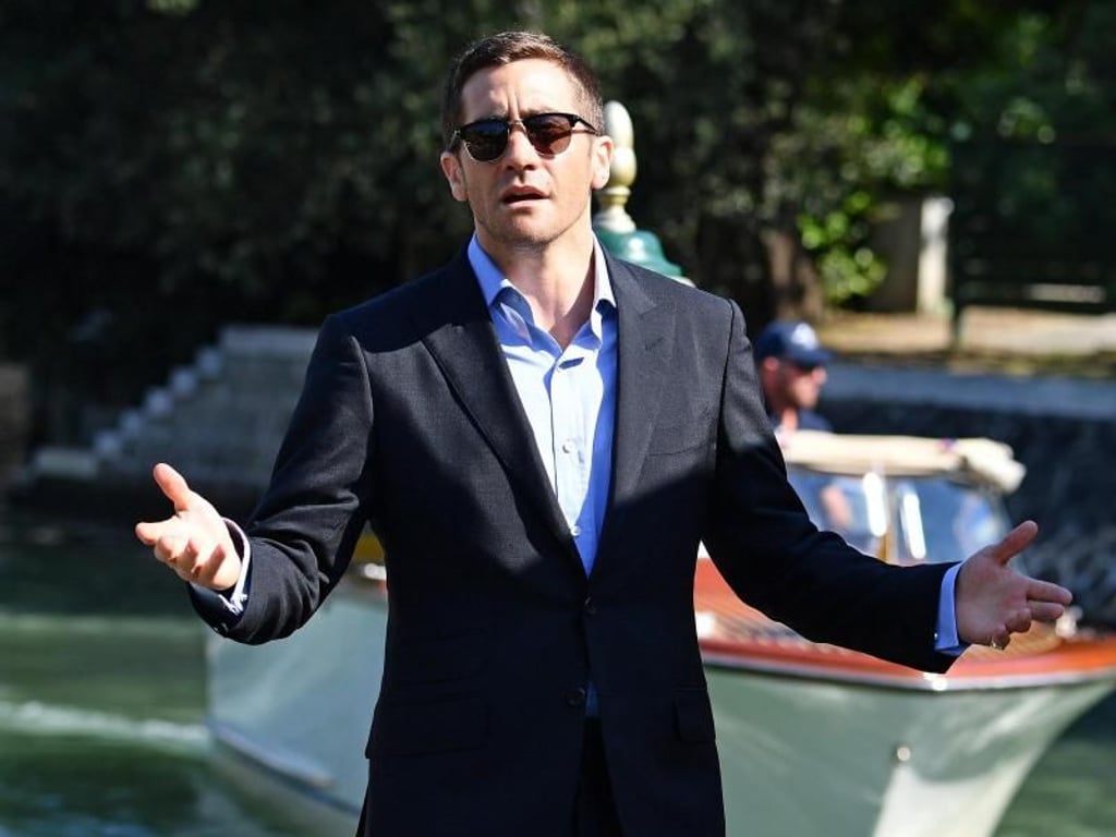In Venedig kommt man mit dem Boot zur Vorstellung: Jake Gyllenhaal. Foto: Ettore Ferrari
