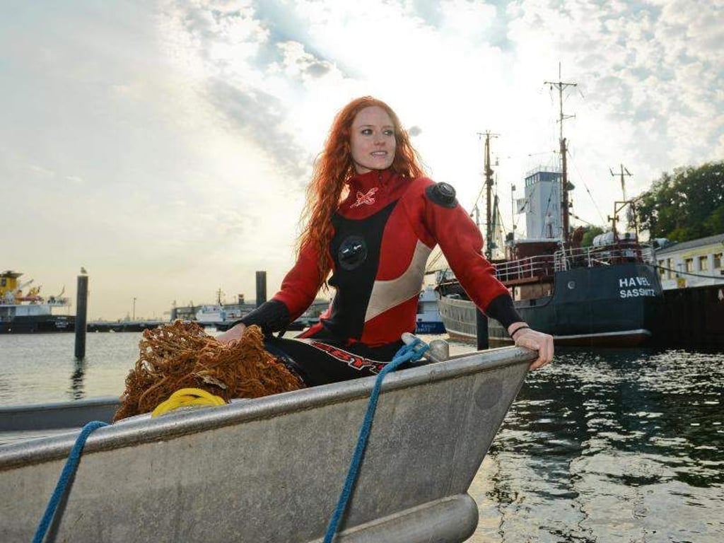 Model Barbara Meier engagiert sich schon länger beim WWF. Foto: Britta Pedersen