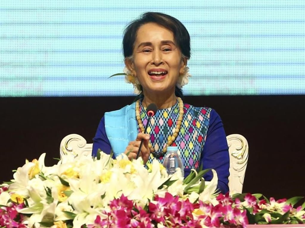 Die Experten kritisierten auch Regierungschefin und Friedensnobelpreisträgerin Aung San Suu Kyi dafür, ihre moralische Autorität nicht genutzt zu haben. Foto: Aung Shine Oo/AP