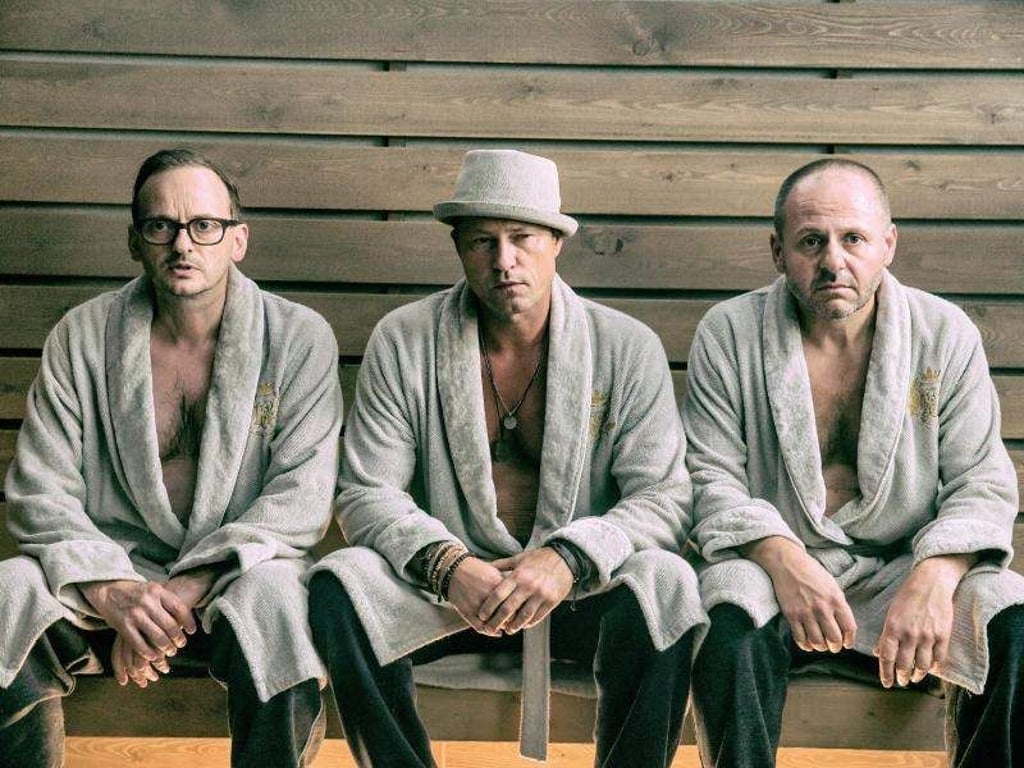 Männer in der Krise: Andreas (Milan Peschel), Thomas (Til Schweiger) und Nils (Samuel Finzi). Foto: Warner Bros Germany