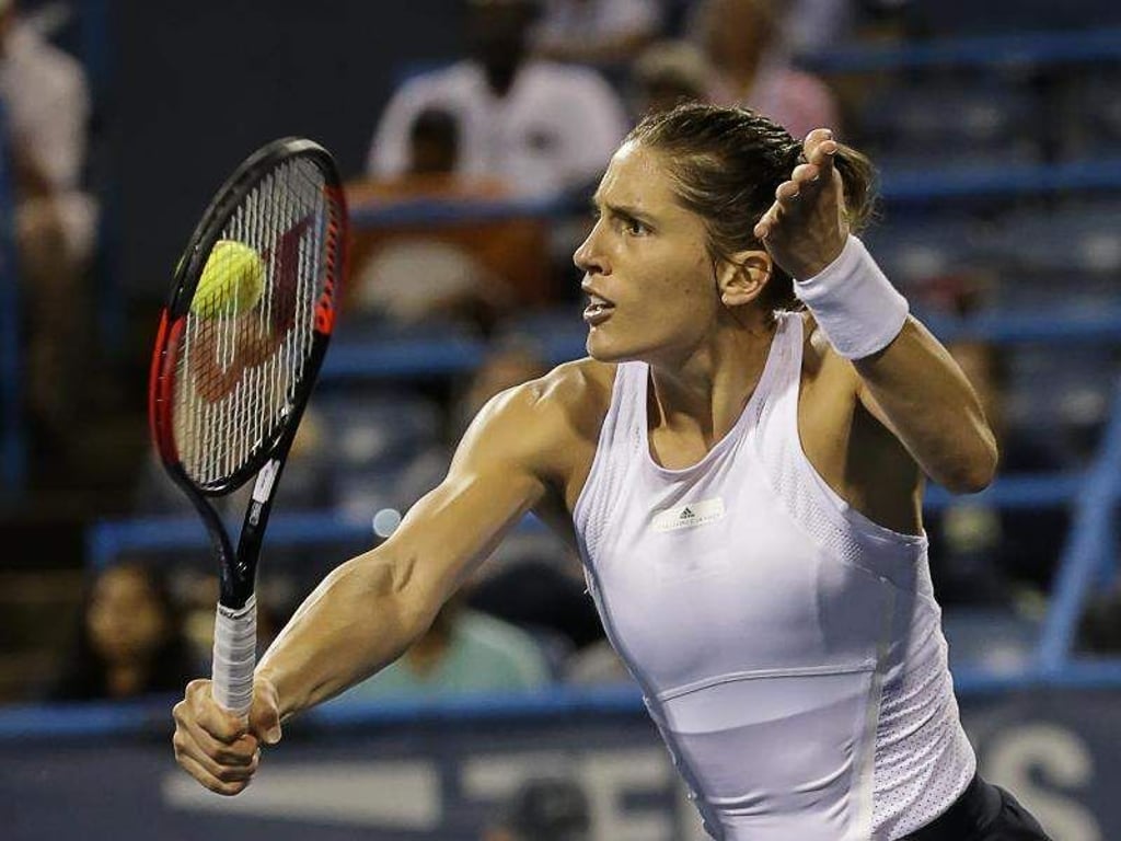 Andrea Petkovic geht ohne große Erwartungen in die US Open. Foto: Justin Cooper