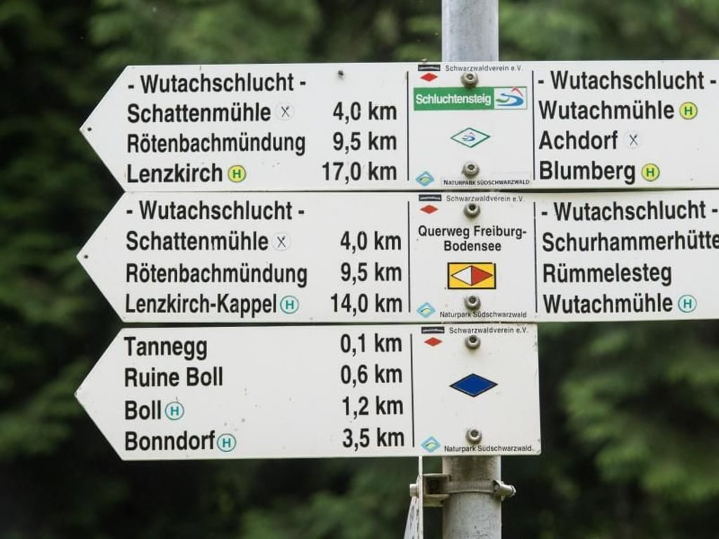 Wo soll es heute hingehen? Die Auswahl an Wegen ist groß. Foto: Patrick Seeger