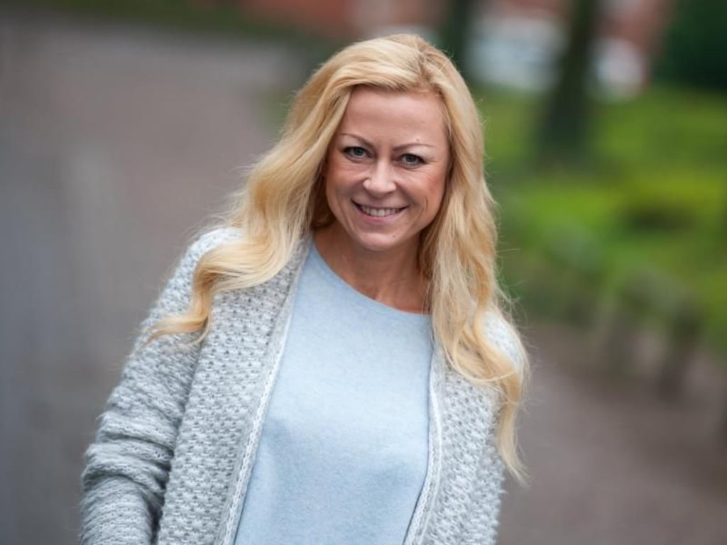 Jenny Elvers hat sich gerade für den «Playboy» ausgezogen. Foto: Philipp Schulze