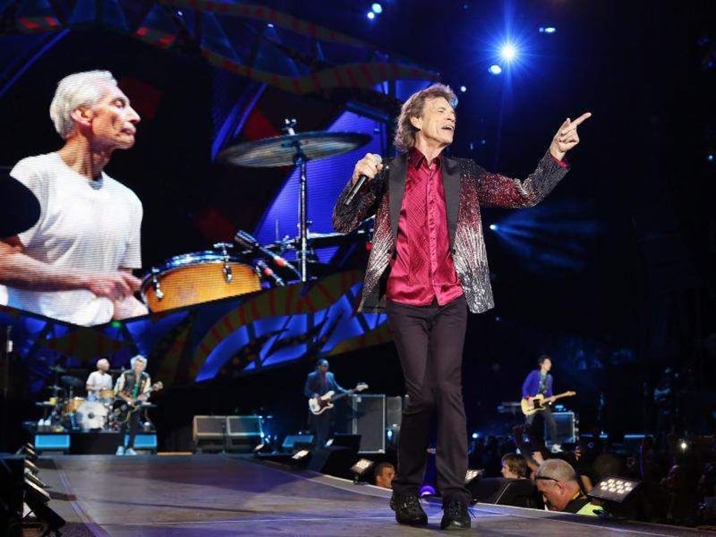 Mick Jagger und die Rolling Stones sind mit ihrem neuen Album ganz oben. Foto: Alejandro Ernesto