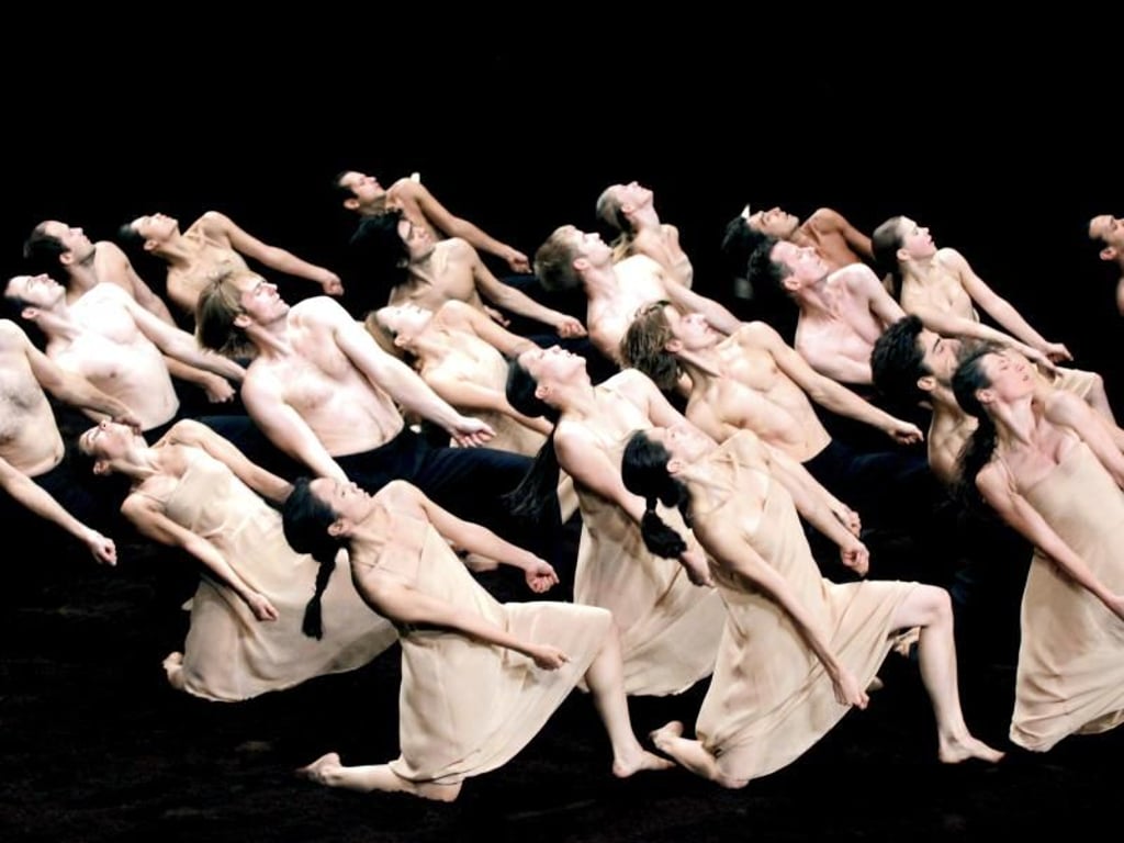 Das Tanztheater Wuppertal Pina Bausch bringt «Le Sacre du Printemps» in Kairo zur Aufführung. Foto: Mohamed Omar/EPA
