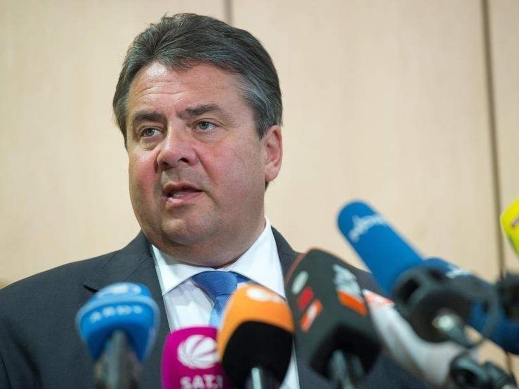 Bundeswirtschaftsminister, Sigmar Gabriel. Foto: Maurizio Gambarini/Archiv