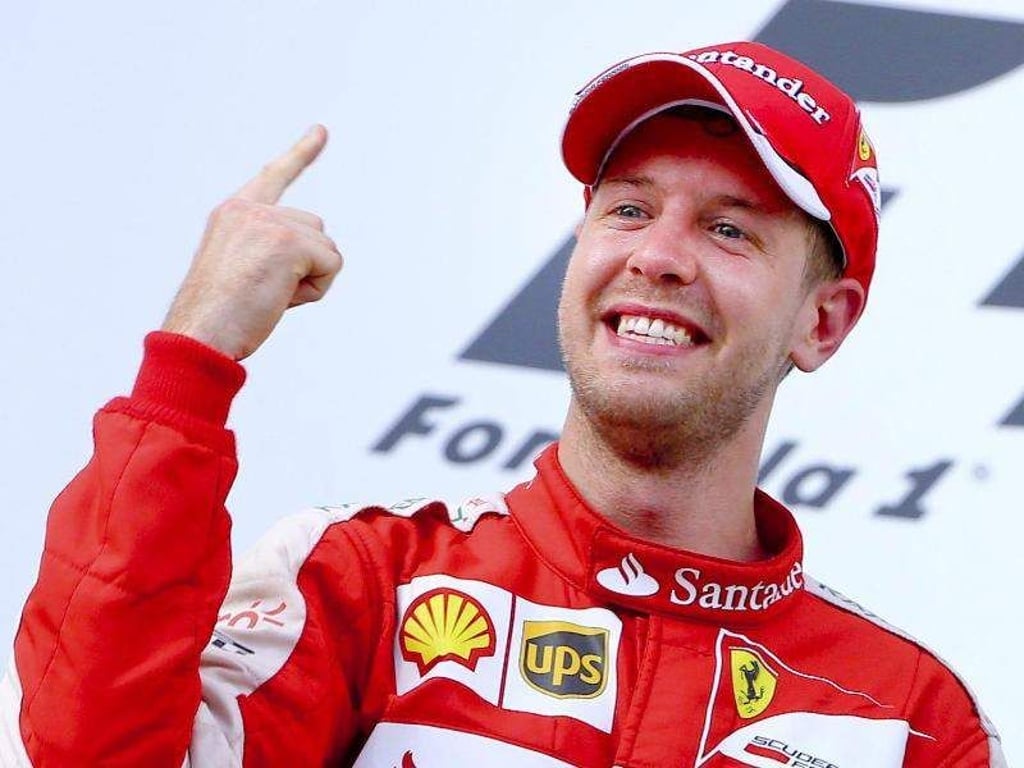 Sebastian Vettel fühlt sich bei Ferrari wohl. Foto: Diego Azubel