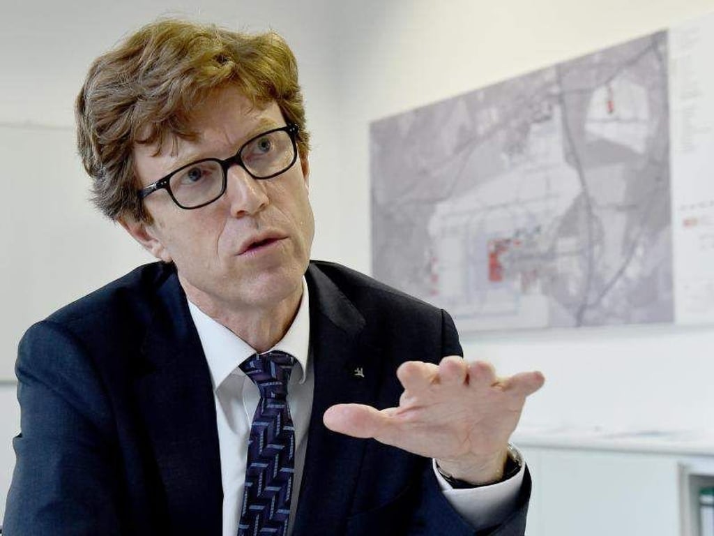 Der Berliner Flughafenchef Engelbert Lütke Daldrup hält an einer Eröffnung des neuen Hauptstadtflughafens im nächsten Jahr fest. Foto: Bernd Settnik