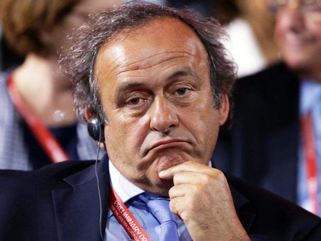 Auch Michel Platini wurde für acht Jahre gesperrt. Foto: Tatyana Zenkovich